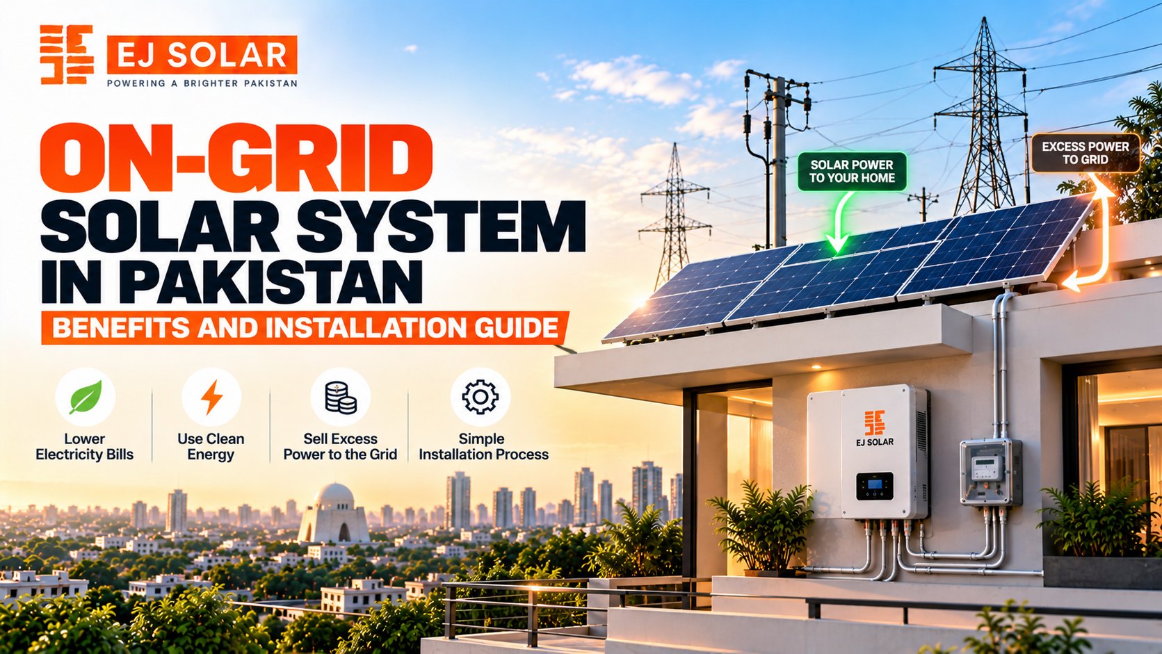 On Grid Solar System In Pakistan Benefits and Installation Guide