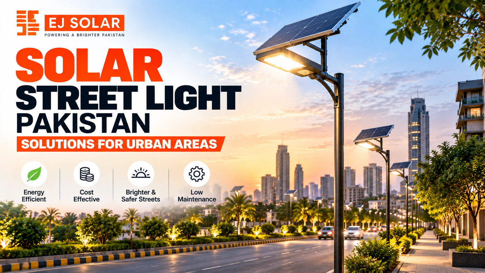 Solar Street Light Pakistan Solutions for Urban Areas
